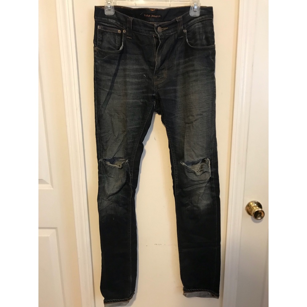 Nudies Jeans *RIPPED UNDER BOTTOM*